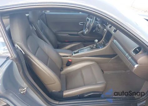 2017 Porsche 718 Cayman из США, поврежденный, VIN WP0AA2A8XHS270855